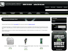 Tablet Screenshot of landscapes-direct.com